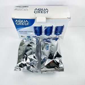 2 AQUA CREST Water Filter Cartridges AQU-CF08A For PUR Faucet New Sealed